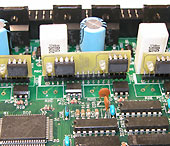 PCB with ICS HM1074, Click to enlarge!
